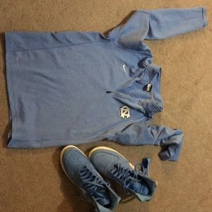 Carolina Blue Air Force 1. Men Size 11.5